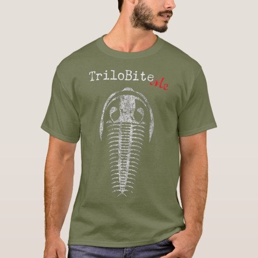 Fossil Hunter TriloBit Me Paleontologist Funny T-Shirt (Vorderseite)