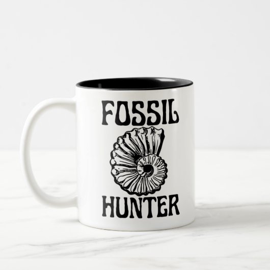 Fossil Hunter Zweifarbige Tasse (Links)