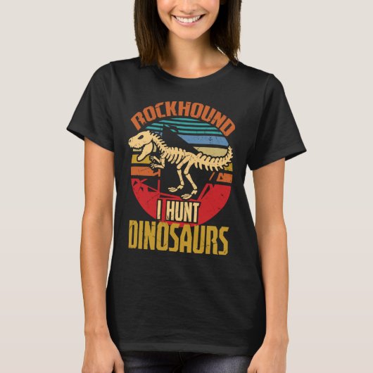 Fossil Hunting Dinosaurs Archeology Archeologists T-Shirt (Vorderseite)
