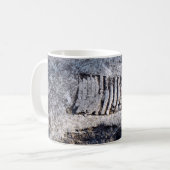 Fossil Nautiloid Cephalopod Ancient Sea Mollusk Kaffeetasse (Vorderseite Links)