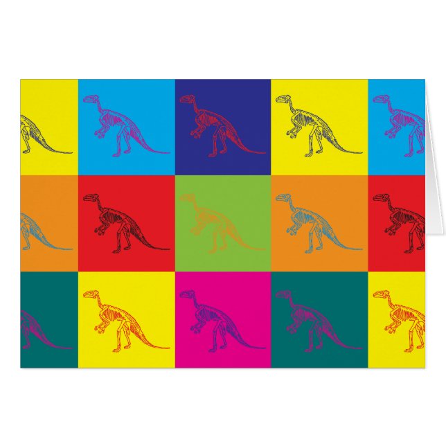 Fossil-Pop-Kunst (Vorderseite (Horizontal))