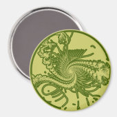 Fossil ver. 4 magnet (Vorderseite/Rückseite)