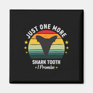 Fossil Zähne nur noch ein Hai Zahn I Versprechen F Magnet
