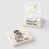 Fossilbrennstoff Steinuntersetzer (Seitenansicht)