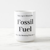 Fossile Brennstoffe 15oz. Mug Kaffeetasse (Mittel)