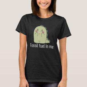Fossile Brennstoffe in mir Tierdinosaurier T-Shirt