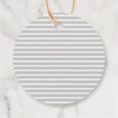 Fossile Dinosaurier Geburtstagsfeier für Tag Geschenkanhänger (Rückseite)