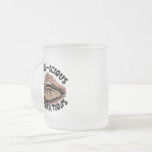 Fossile Feierlichkeiten Mattglastasse (Vorderseite Links)