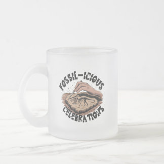 Fossile Feierlichkeiten Mattglastasse