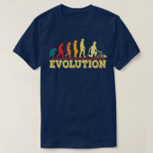 Fossile Jagd Evolution Fossilien in Rock Funny T-Shirt (Design vorne)