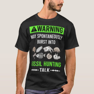 Fossile Jagdfossilien Paläontologie Paläontologe T-Shirt