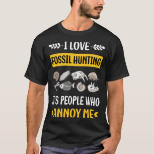 Fossile Jagdfossilien Paläontologie Paläontologe T-Shirt