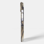 Fossile Kunst - Cooles Rockmuster Case-Mate iPhone Hülle (Rückseite / Links)