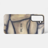 Fossile Kunst - Cooles Rockmuster Samsung Galaxy Hülle (Rückseite (Horizontal))