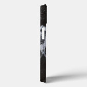 Fossile weiße Fische im schwarzen Hintergrund Case-Mate iPhone Hülle (Rückseite / Rechts)