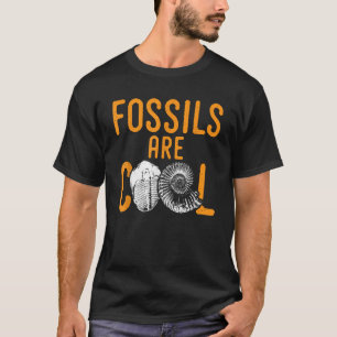 Fossilien und großartiges Geschenk für Paläontolog T-Shirt