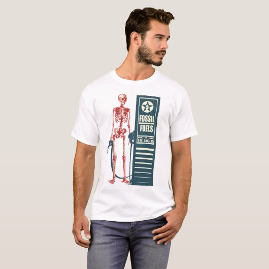 Fossilienbrennstoff-Shirt T-Shirt (Vorne ganz)