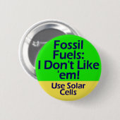 Fossilienbrennstoffknopf Button (Vorne & Hinten)