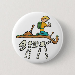 Fossilienjagd Button