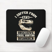 Fossilienjagd Dinosaurier Knochen Paläontologe Fos Mousepad (Mit Mouse)