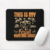 Fossilienjagd - Dinosaurierknochen Paläontologe Pa Mousepad (Mit Mouse)