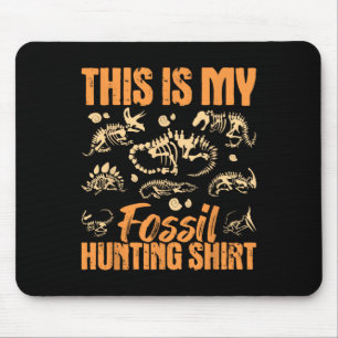 Fossilienjagd - Dinosaurierknochen Paläontologe Pa Mousepad