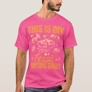 Fossilienjagd - Dinosaurierknochen Paläontologe Pa T-Shirt