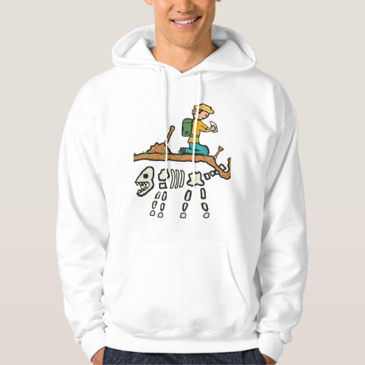 Fossilienjagd Hoodie (Vorderseite)