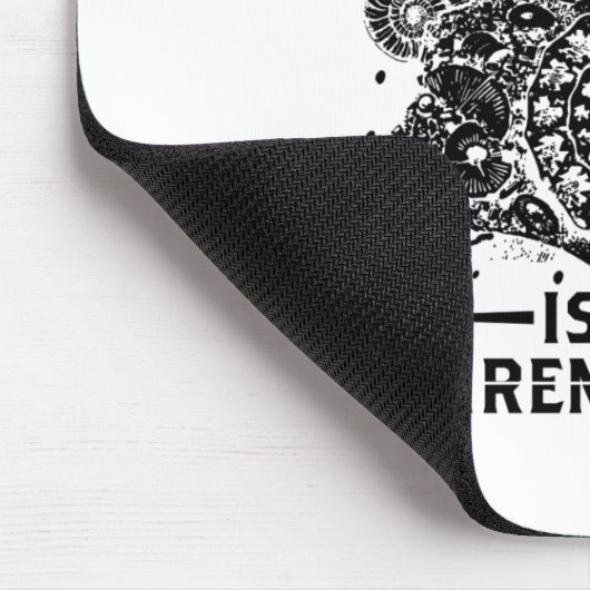 Fossilienjagd ist mein Altersvorsorgeplan - Gesche Mousepad (Ecke)