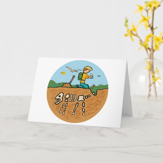 Fossilienjagd Karte (Gelbe Blume)