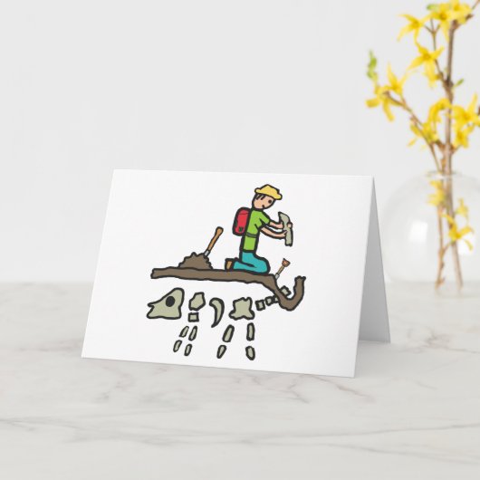 Fossilienjagd Karte (Gelbe Blume)