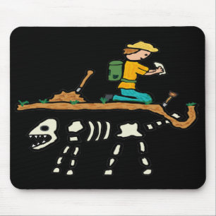 Fossilienjagd Mousepad