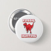 Fossilienjagd Tyrannosaurus Button (Vorne & Hinten)