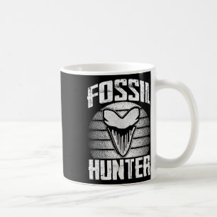 Fossilienjäger Megalodon Prähistorischer Haizahn I Kaffeetasse