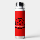 Fossilienjäger Paläontologe Trinkflasche (Hinten)