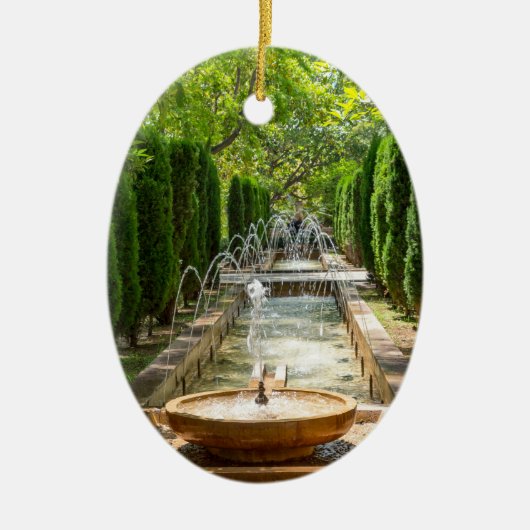 Fossilienmuseum Monte San Giorgio Keramik Ornament (Vorne)