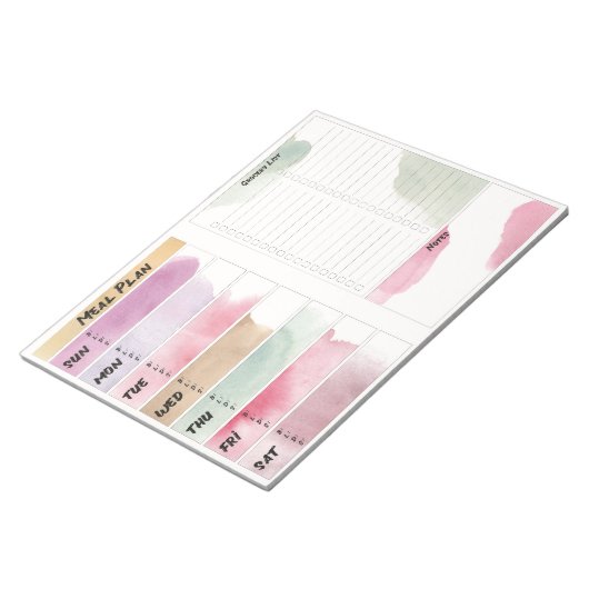 Fossilienmuseum Monte San Giorgio Notizblock (angewinkelt)