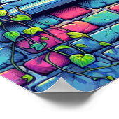 Fossilienmuseum Monte San Giorgio Poster (Ecke)