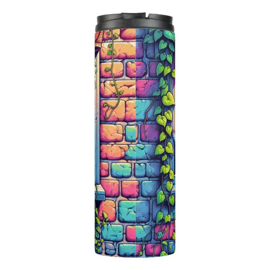 Fossilienmuseum Monte San Giorgio Thermosbecher (Rückseite)