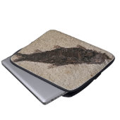 Fossilisierte Fisch-Elektronik Laptopschutzhülle (Vorne Knopf)