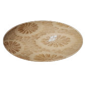 Fossilisierte Korallenwerbung Schneidebrett (Ecke)