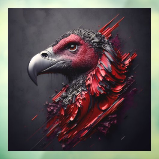 Fossilisierte Majestät - Ein weiteres Meisterwerk Fensteraufkleber (Blatt 3)