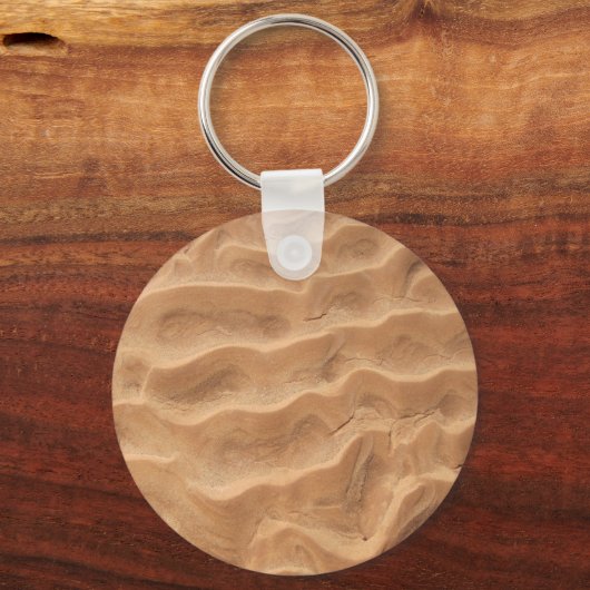 fossilized sand dune schlüsselanhänger (Vorderseite)