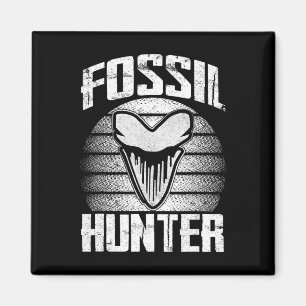 Fossiljäger Megalodon prähistorischer Haizahn Ich Magnet