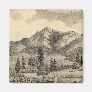 Fossville Res of Clark Foss, Knights Valley Magnet