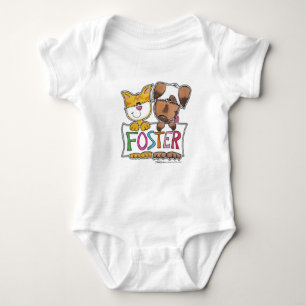 FOSTER-Banner für Hunde und Katzen Baby Strampler