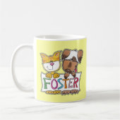 FOSTER-Banner für Hunde und Katzen Kaffeetasse (Links)
