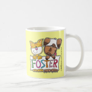 FOSTER-Banner für Hunde und Katzen Kaffeetasse