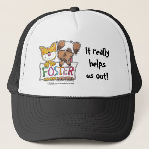 FOSTER-Banner für Hunde und Katzen Truckerkappe