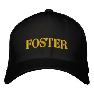 FOSTER BESTICKTE KAPPE